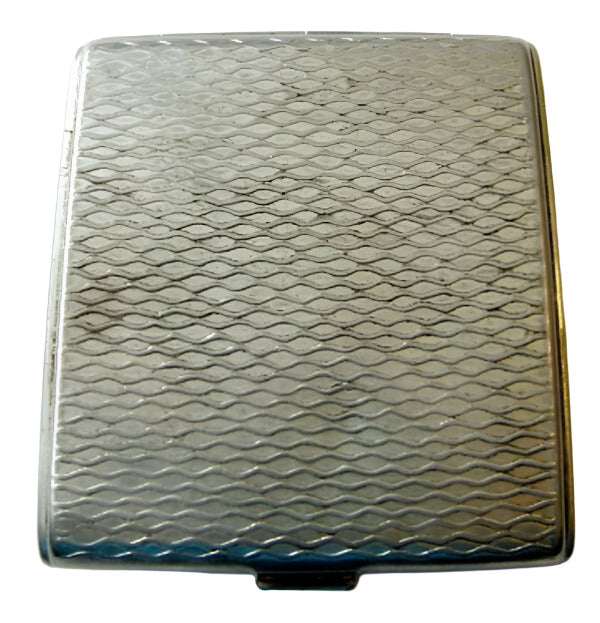 Vintage Soviet Russian Cigarette Holder Case - Sailing Ship